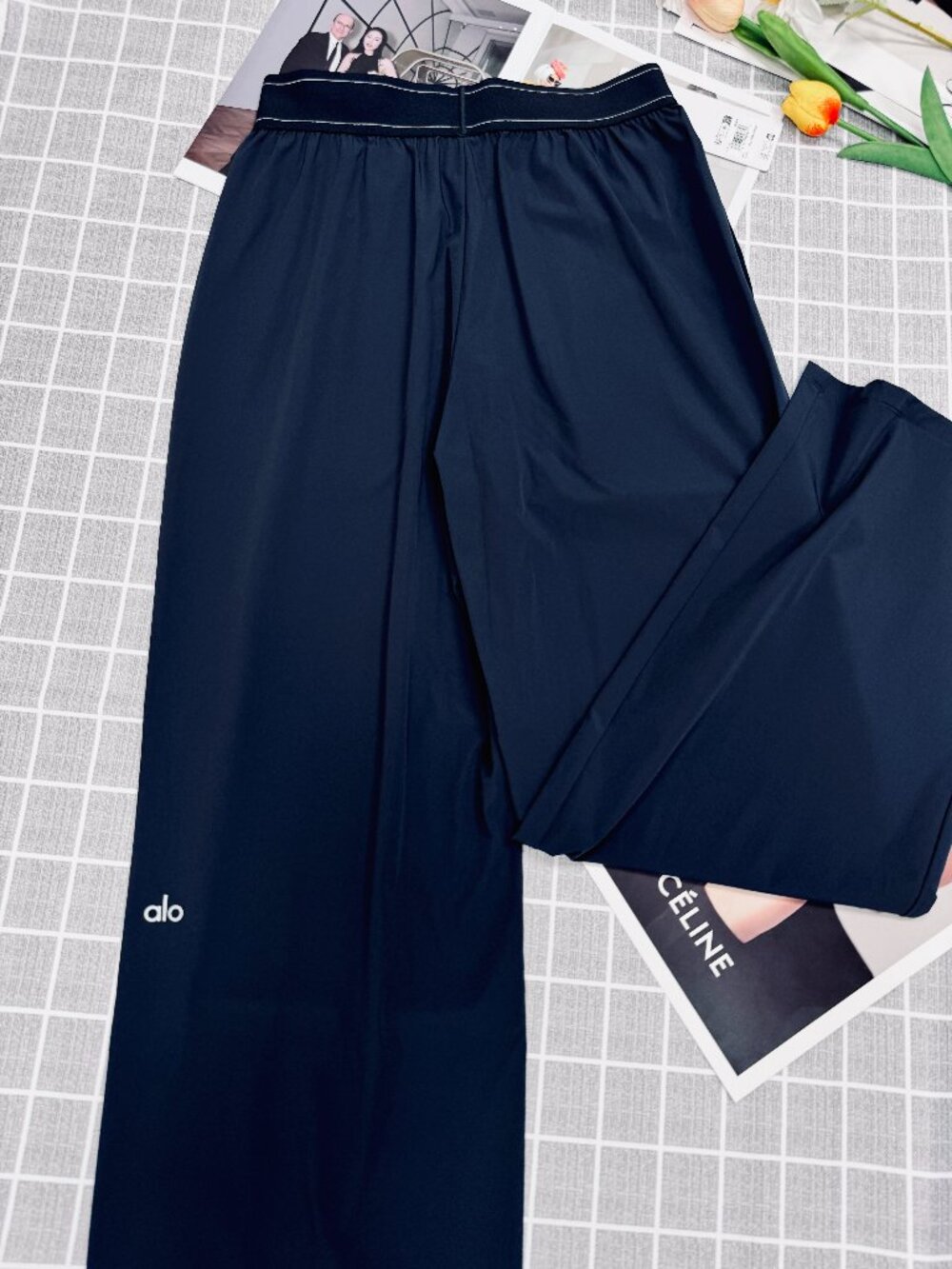Authentic  ALO Yoga (Regular) ✅💙Suit Up Trouser Leisure - Picture 3 of 10